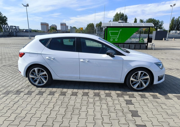 Seat Leon cena 54900 przebieg: 120100, rok produkcji 2014 z Wyszogród małe 407